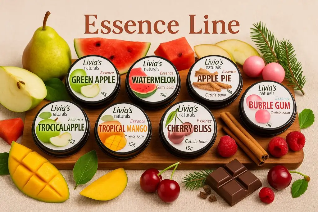 naturlig nagelvård med doft – Essence Line Livia’s Naturals