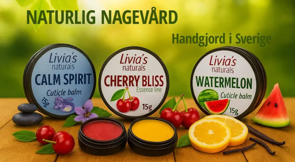 handgjord naturlig nagelvård – Livia’s Naturals grundare